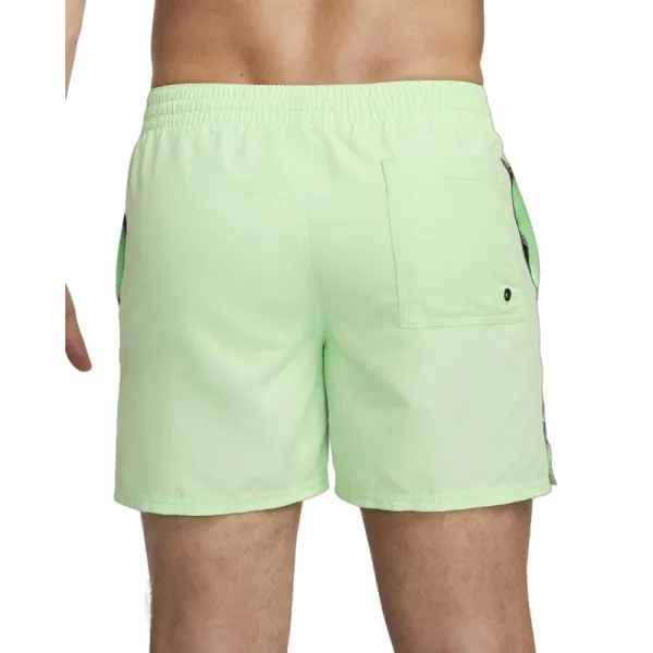 Pánske plavky NIKE SWIM Logo Tape Lap 5 inch-338-vapor green