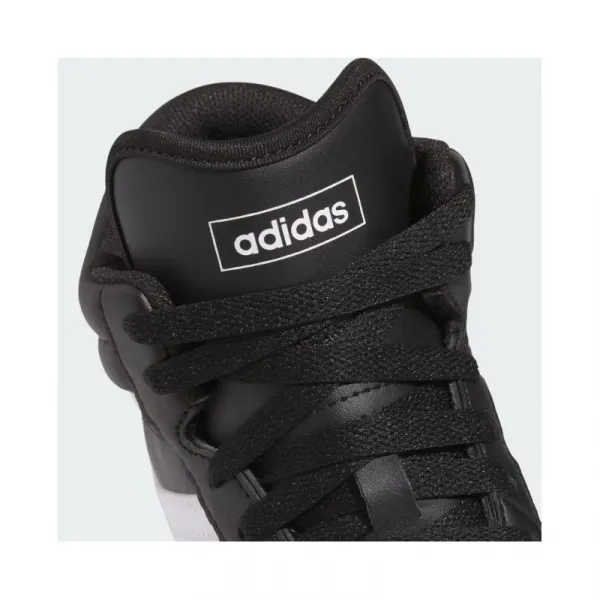 Juniorská rekreačná obuv ADIDAS Hoops 4.0 Mid Jr core black cloud white core black