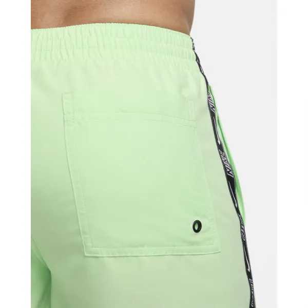 Pánske plavky NIKE SWIM Logo Tape Lap 5 inch-338-vapor green