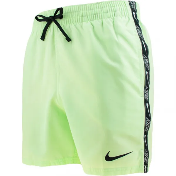 Pánske plavky NIKE SWIM Logo Tape Lap 5 inch-338-vapor green