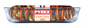 Skleněný pekáč PYREX 40x27cm/4,9l., borosilikát