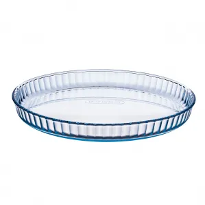 Skleněná zapékací forma na koláč PYREX 28cm, borosilikát