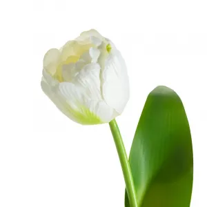 ArtFir Umelý tulipán NATU 475 | biela 37 cm