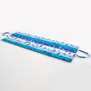 Plážové lehátko PRUHY A RYBKY