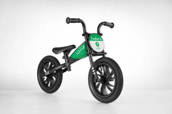 QPLAY Odrážadlo Feduro Green, vek 3-6 rokov