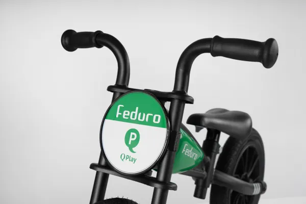 QPLAY Odrážadlo Feduro Green, vek 3-6 rokov