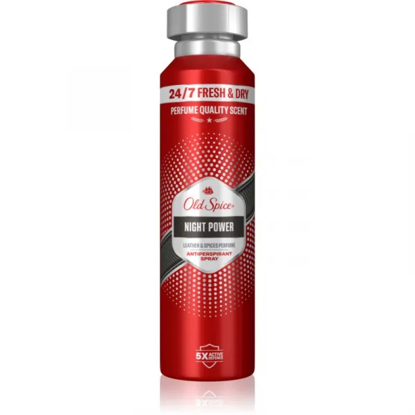 Old Spice Night Power antiperspirant v spreji pre mužov 150 ml