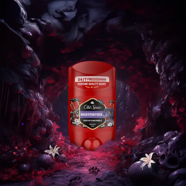 Old Spice Nightpanther tuhý dezodorant pre mužov 65 ml