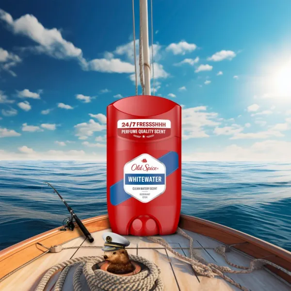 Old Spice Whitewater tuhý dezodorant pre mužov 65 ml