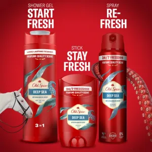 Old Spice Deep Sea tuhý dezodorant pre mužov 65 ml