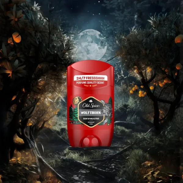 Old Spice Wolfthorn tuhý dezodorant pre mužov 65 ml