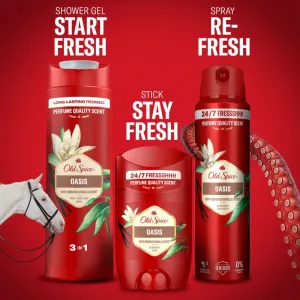 Old Spice Oasis tuhý dezodorant pre mužov 65 ml