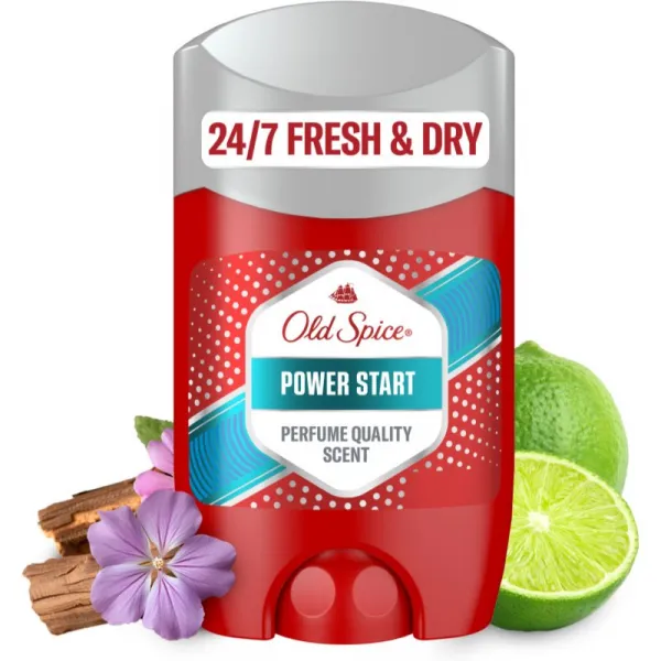 Old Spice Power Start tuhý antiperspitant pre mužov 50 ml