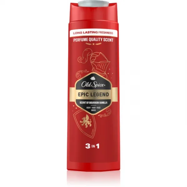 Old Spice Epic Legend sprchový gél na tvár, telo a vlasy pre mužov 400 ml
