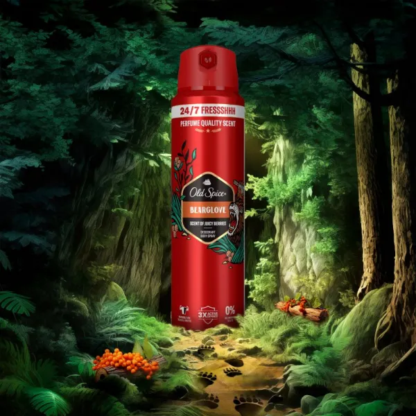 Old Spice Bearglove osviežujúci dezodorant v spreji pre mužov 200 ml