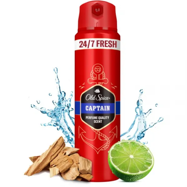 Old Spice Captain dezodorant v spreji 200 ml