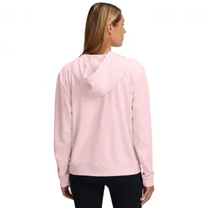 Under Armour UA RIVAL TERRY HOODIE mikina, ružová, veľkosť