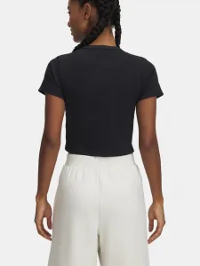 Under Armour UA RIVAL RIB BABY TEE tričko, čierna, veľkosť