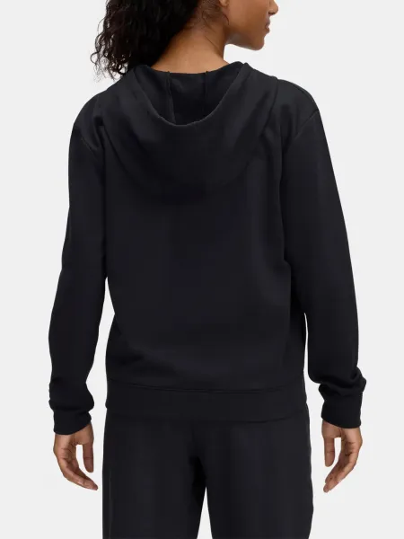 Under Armour UA RIVAL TERRY FZ mikina, čierna, veľkosť