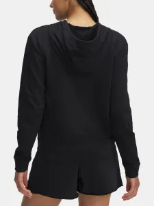 Under Armour UA RIVAL TERRY HOODIE mikina, čierna, veľkosť