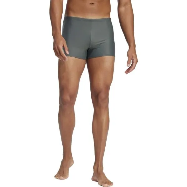 adidas SOLID BOXER Pánske plavky, tmavo sivá, veľkosť