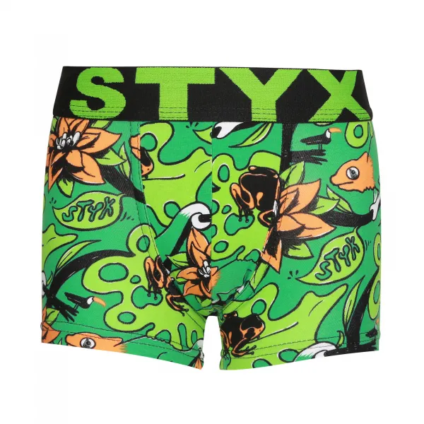 3PACK detské boxerky Styx art  športová guma viacfarebné (3GJ13970) 4-5 let, trenky