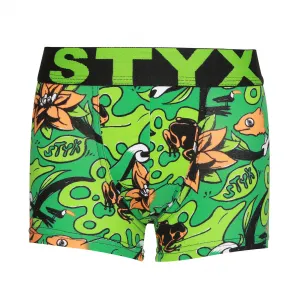 3PACK detské boxerky Styx art  športová guma viacfarebné (3GJ13970) 4-5 let, trenky