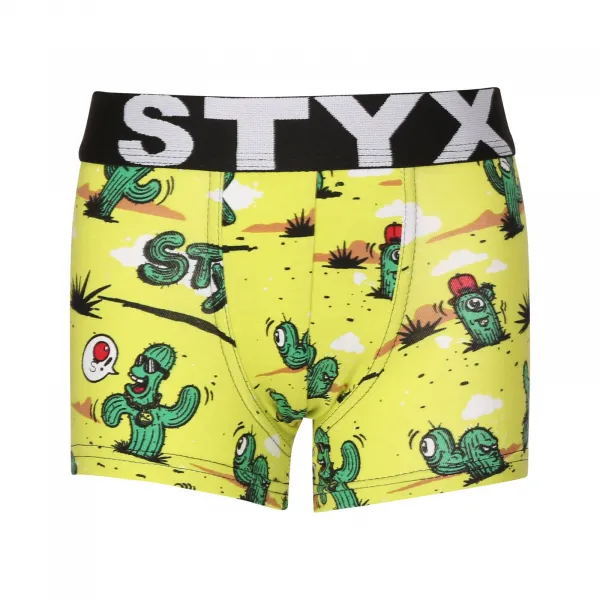 3PACK detské boxerky Styx art  športová guma viacfarebné (3GJ13188) 6-8 let, trenky