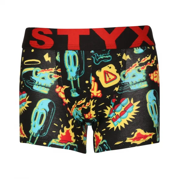 3PACK detské boxerky Styx art  športová guma viacfarebné (3GJ13188) 6-8 let, trenky