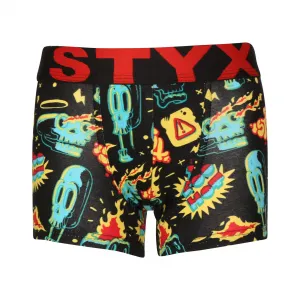 3PACK detské boxerky Styx art  športová guma viacfarebné (3GJ13188) 6-8 let, trenky