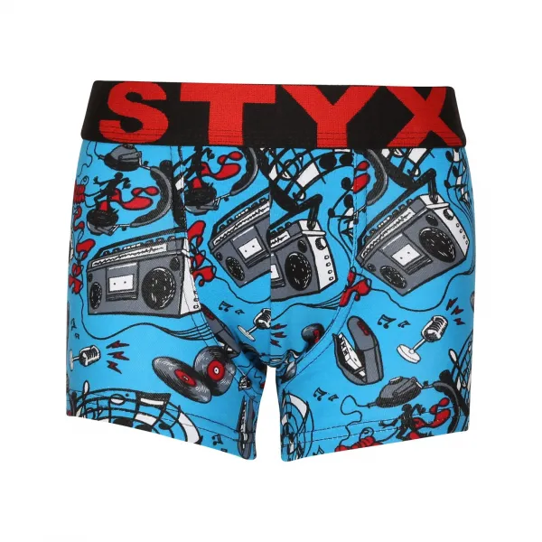 3PACK detské boxerky Styx art  športová guma viacfarebné (3GJ13188) 6-8 let, trenky