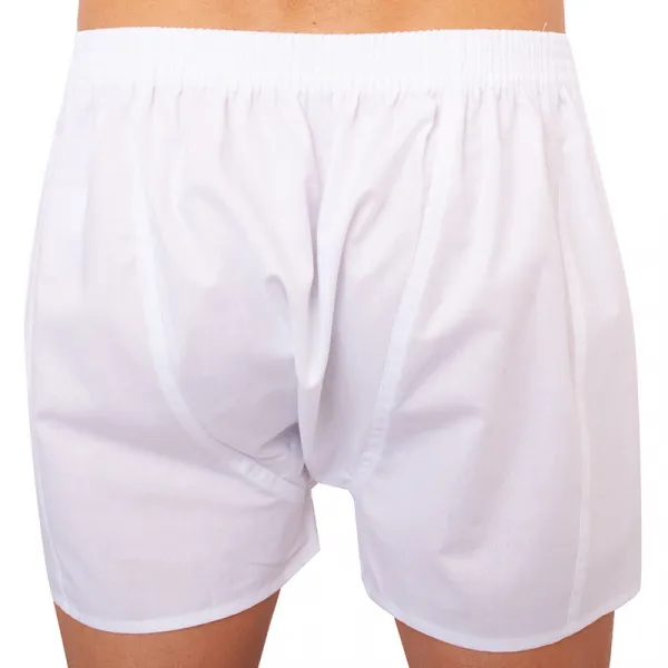 Pánske trenky Styx klasická guma nadrozmer biele (E1061) 4XL, trenírky