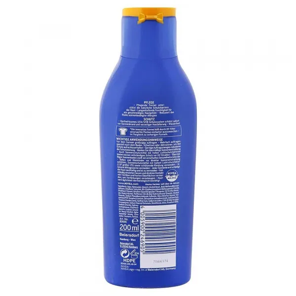 NIVEA Sun hydratačné mlieko na opaľovanie SPF 50 200 ml