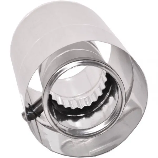 Prodmax | Rúra s odtokom kondenzu ø60/100 mm nerez kondenz NDK16/60/100