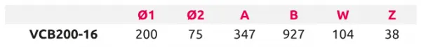 Prodmax | Rozdeľovací box s 16 vývodmi 16×75 mm/200 mm PLAST VCB200-16