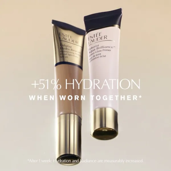 Estée Lauder Futurist Aqua Brilliance™ Watery Glow Primer rozjasňujúca podkladová báza s hydratačným účinkom 40 ml