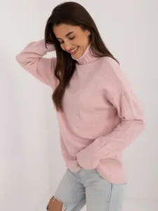 Factory Dámsky oversize rolák UNI – pohodlný hrejivý sveter vo viacerých farbách Farba: Vanilková