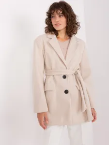 Coat TW-PL-BI-2022320.01X-light beige