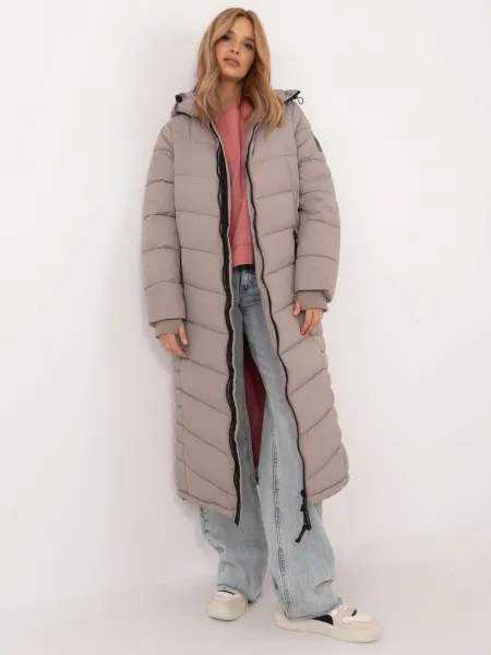 Coat - D51160XB44540A1 - dark beige
