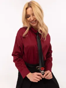 Shirt-DHJ-KS-9213-1.77P-burgundy