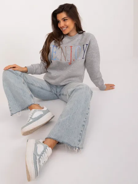Sweatshirt-D10606BA02565C-grey
