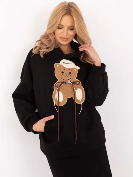 Sweatshirt-DHJ-BL-A8695.65P-black