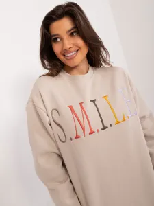 Sweatshirt-D10606BA02565C-beige