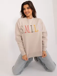 Sweatshirt-D10606BA02565C-beige