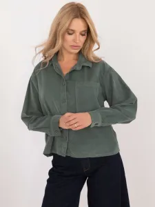 Shirt-D70046M11184A1-dark green