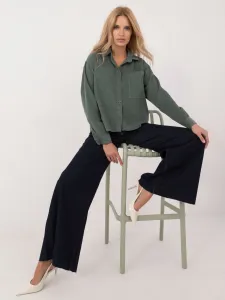 Shirt-D70046M11184A1-dark green