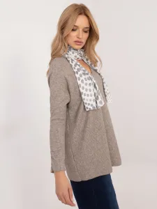 Blouse-DHJ-BZ-19226.91-dark beige