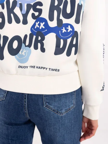 Sweatshirt-D10600T02695A-white