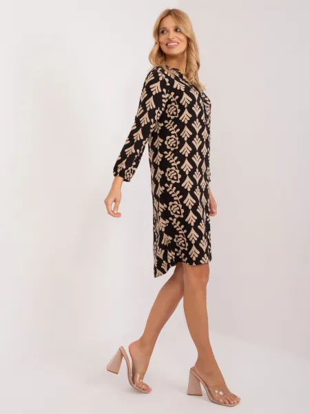 Dress-D73771M30427A-black-beige