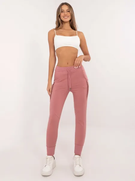 Sweatpants-CLM-DR-0128.05P-dark pink